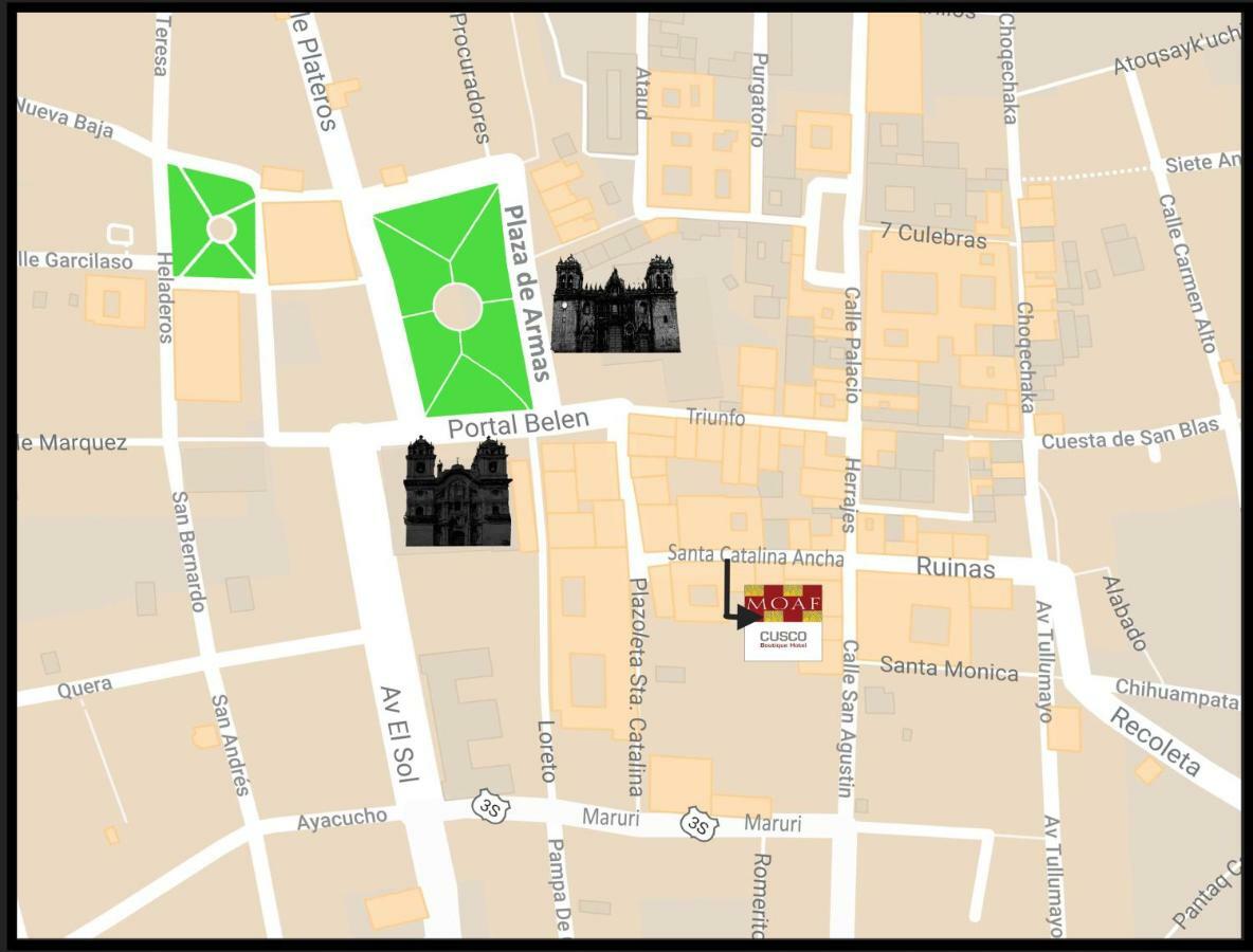 Moaf Cusco Boutique Hotel Екстериор снимка